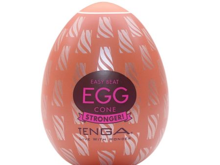 Easy Beat Egg Cone Stronger jednorazowy masturbator w kształcie jajka Online Sale