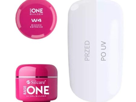 Base One Bianco Estremo W4 żel budujący do paznokci 15g For Discount