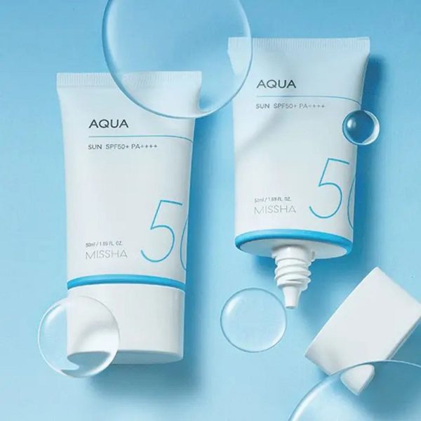 All Around Safe Block Aqua Sun SPF50+ PA++++ nawilżający krem przeciwsłoneczny 50ml For Sale