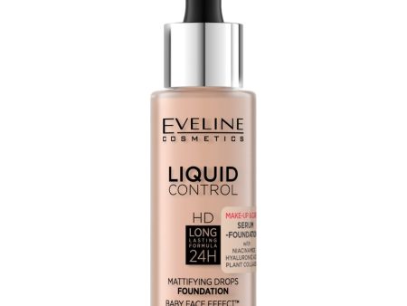 Liquid Control HD matujący podkład do twarzy z niacynamidem 003 Ivory Beige 32ml Online Sale