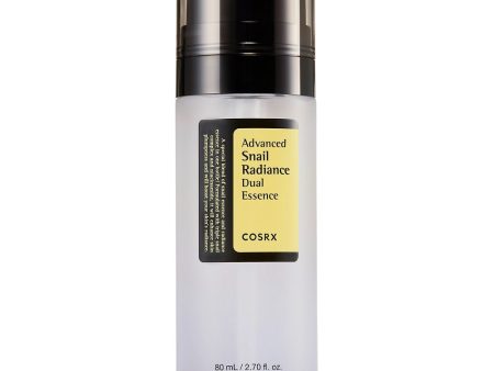 Advanced Snail Radiance Dual Essence podwójna esencja z mucyną ślimaka i niacynamidem 80ml Online Sale