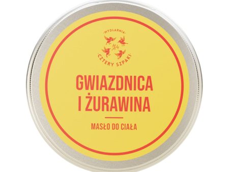 Masło do ciała Gwiazdnica i Żurawina 150ml Online now