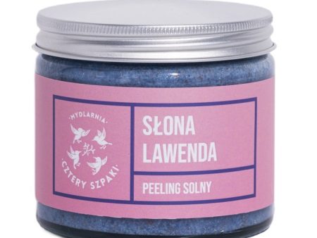 Peeling solny do ciała Słona Lawenda 250ml Sale