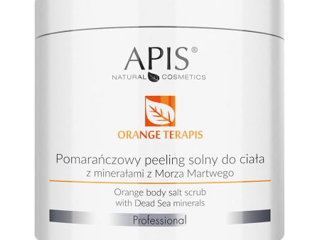 Orange Terapis pomarańczowy peeling solny do ciała z minerałami z Morza Martwego 700g Online Hot Sale