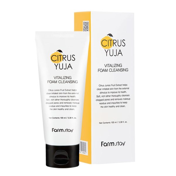 Citrus Yuja rewitalizująca pianka oczyszczająca 100ml Discount