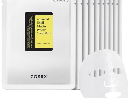 Advanced Snail Mucin Power Sheet Mask maseczka w płachcie z mucyną ślimaka 10szt. Fashion