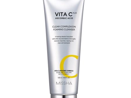 Vita C Plus Clear Complexion Foaming Cleanser oczyszczająca pianka do twarzy z witaminą C 120ml Online