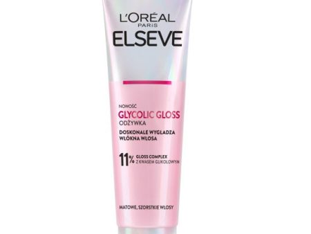 Elseve Glycolic Gloss odżywka do włosów szorstkich i matowych 150ml For Discount