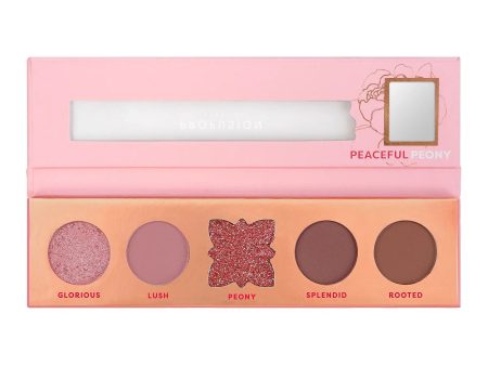 Blooming Hues 5 Shade Palette paleta 5 cieni do powiek Peaceful Peony Supply