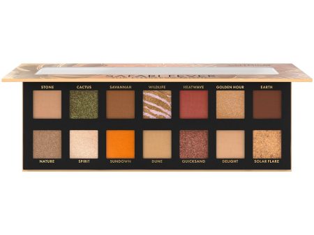 Safari Fever Slim Eyeshadow Palette paleta cieni do powiek 010 Wild Life 10.6g For Cheap