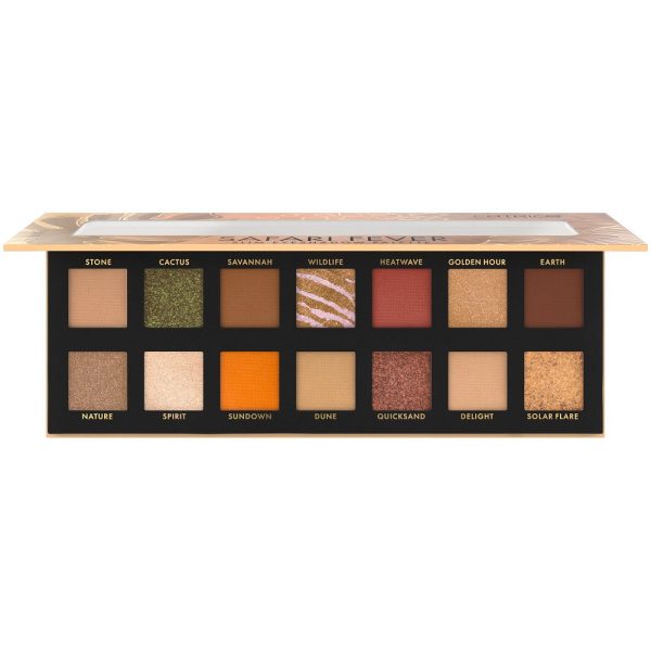 Safari Fever Slim Eyeshadow Palette paleta cieni do powiek 010 Wild Life 10.6g For Cheap