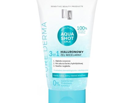 Pure Derma hialuronowy żel micelarny 3w1 150ml Fashion