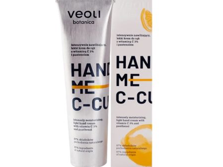 Hand Me C-Cure intensywnie nawilżający lekki krem do rąk z witaminą C 3% i pantenolem 75ml For Sale