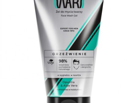 Expert For Men orzeźwiający żel do mycia twarzy 150ml Fashion