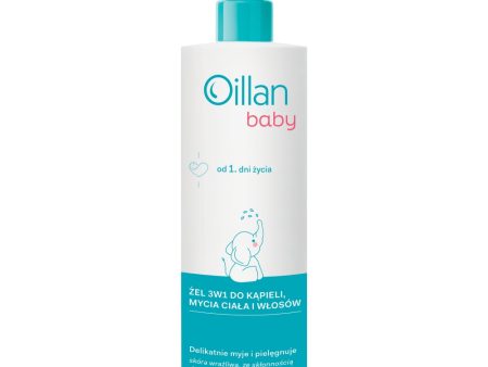 Baby żel 3w1 do kąpieli mycia ciała i włosów 400ml For Discount