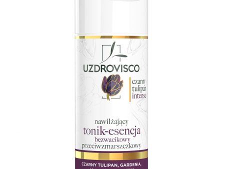 Czarny Tulipan Intense nawilżający tonik-esencja przeciwzmarszczkowy bezwacikowy 150ml on Sale