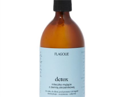 Detox mleczko myjące z ziemią okrzemkową 500ml Hot on Sale