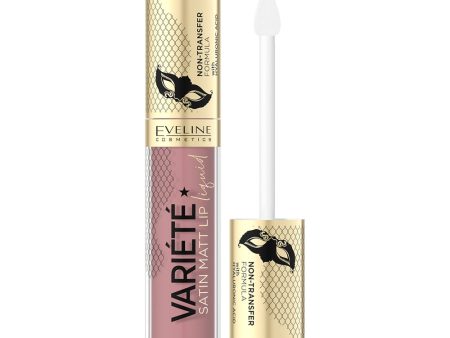 Variete Satin Matt Lip Liquid pomadka w płynie z kwasem hialuronowym 02 4.5ml Cheap