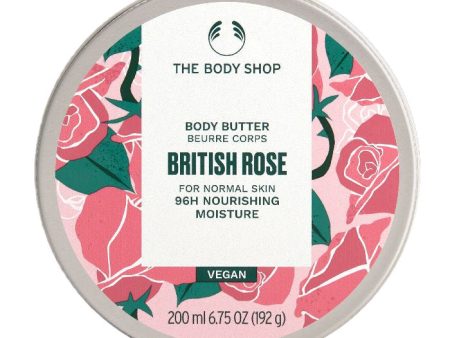 Wegańskie masło do ciała British Rose 200ml Sale