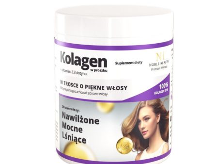 Kolagen + Witamina C i Biotyna w proszku suplement diety 100g Online Sale