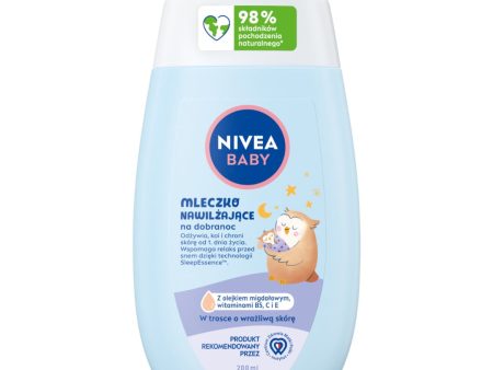 Baby mleczko nawilżające na dobranoc 200ml Hot on Sale