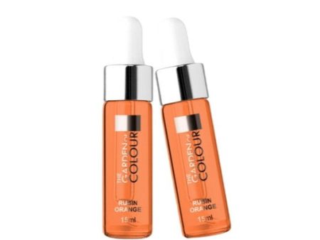 The Garden of Colour Regenerating Cuticle and Nail Oil oliwka do paznokci z pipetą Rubin Orange 15ml For Cheap