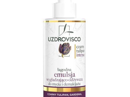 Czarny Tulipan Intense łagodna emulsja wygładzająco-odżywcza do mycia i demakijażu 150ml Supply