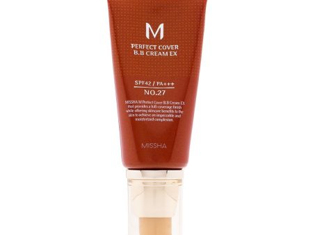 M Perfect Cover BB Cream SPF42 PA+++ wielofunkcyjny krem BB No.27 Honey Beige 50ml Sale