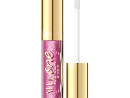 All In One Maxi Glow błyszczyk do ust 112 Star Pink 4.5ml Hot on Sale