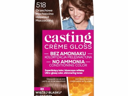 Casting Creme Gloss farba do włosów 518 Orzechowe Mochaccino Hot on Sale