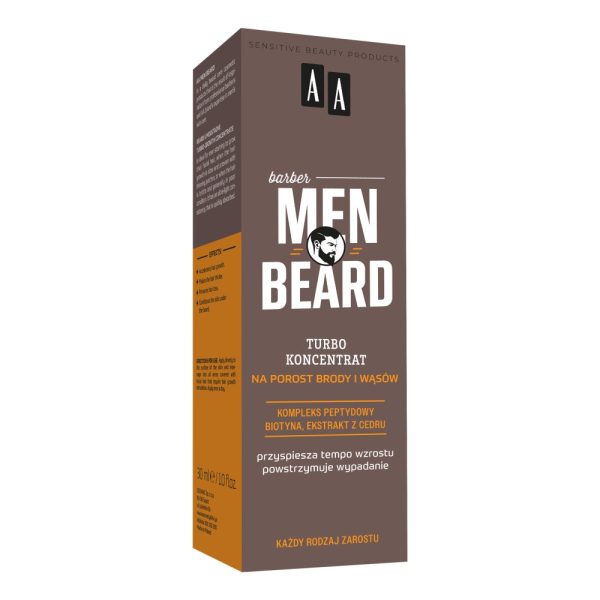 Men Beard turbo-koncentrat na porost brody i wąsów 30ml Online