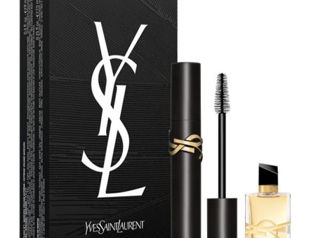 Make-up Set zestaw Lash Clash Mascara nadający ekstremalnej objętości tusz do rzęs 01 Noir 9ml + Libre woda perfumowana 7.5ml Cheap