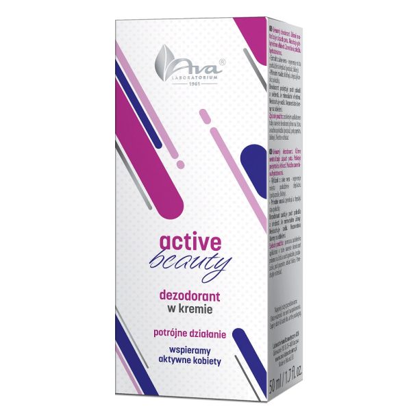 Active Beauty dezodorant w kremie 50ml Cheap